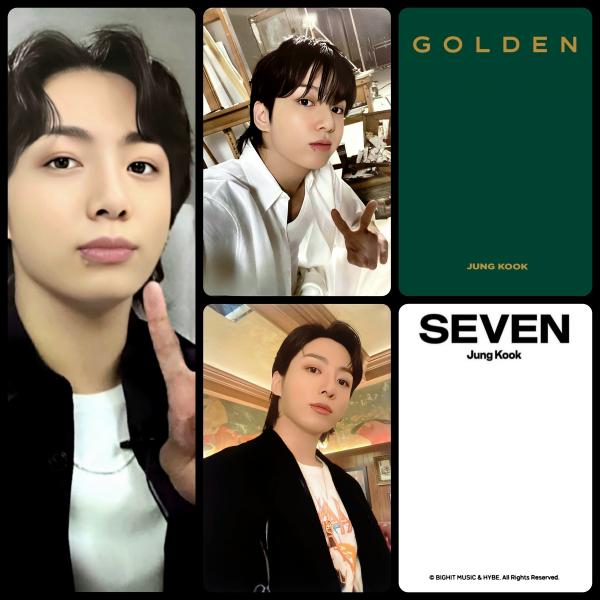 Jungkook, Seven/Golden - Merch Photo cards