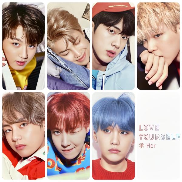 BTS Love Yourself HER Vinyl Album Photocards