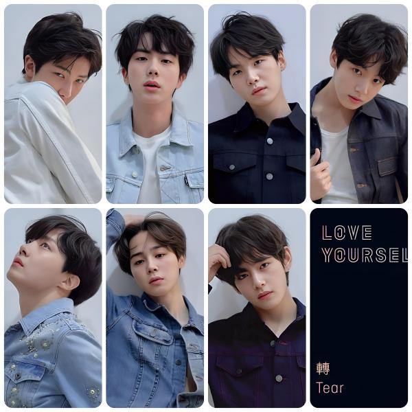 BTS - Love Yourself TEAR Vinyl Album Photocards