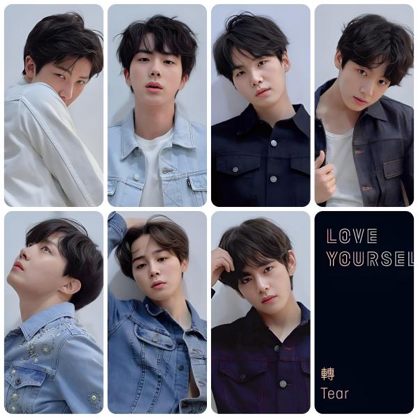 BTS Love Yourself TEAR Vinyl Album Photocards