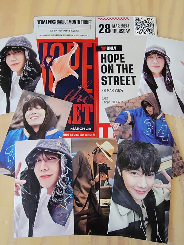 J-Hope - Hope On the Street : Misc Photocards