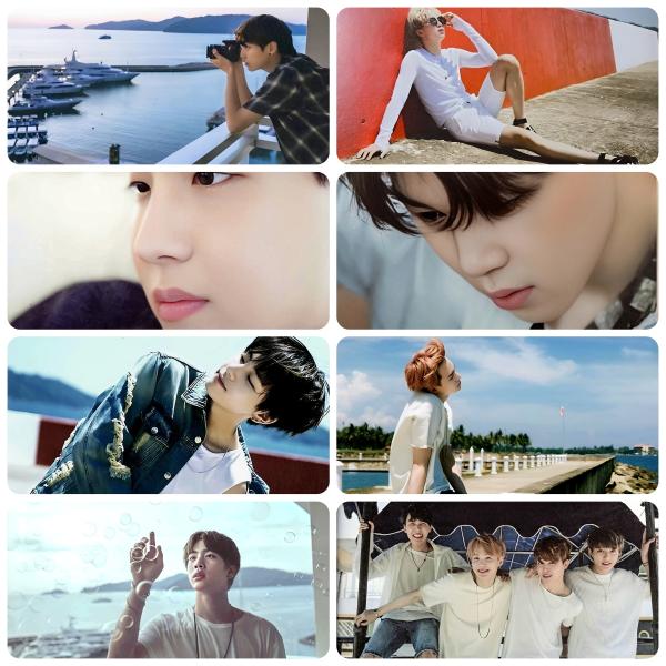 BTS - Summer Package 2015 Postcards