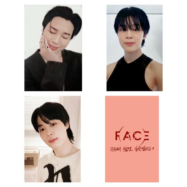 Jimin - Face : Broadcast Photo Cards