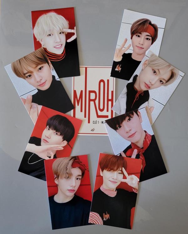 Stray Kids Miroh Broadcast Photocards