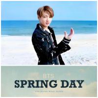 BTS Spring Day Broadcast Photocards