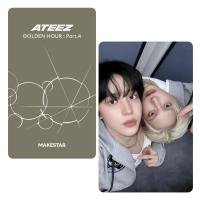 Ateez: Golden Hour Part 4 - Makestar Video Call Unit Photocards