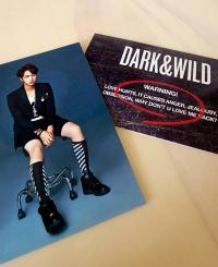 BTS Dark & Wild 2014 Photocards