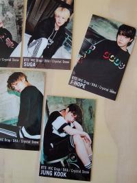 BTS - Mic Drop/DNA/Crystal Snow Photocards