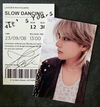 V - Layover : Purple Photocard Set