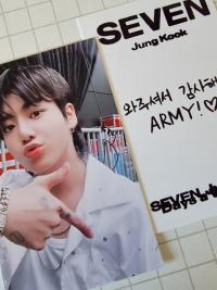Jungkook - Seven : Inkigayo Broadcast Photocard