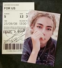 V - Layover : Green Photocard Set