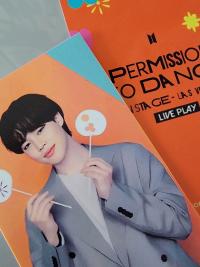 BTS - Permission to Dance Live Play Photo Cards