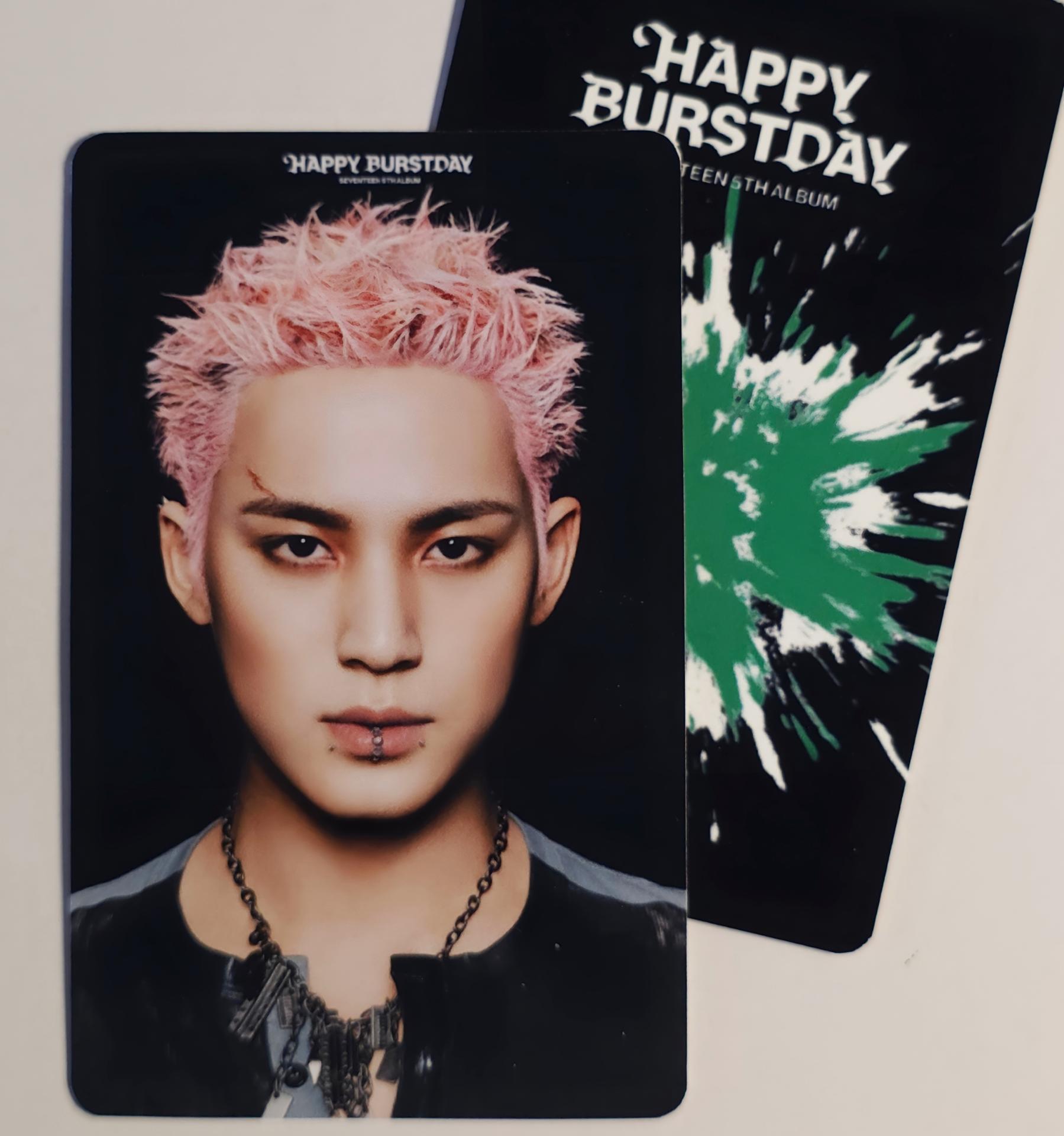 Seventeen Burstday Photocards