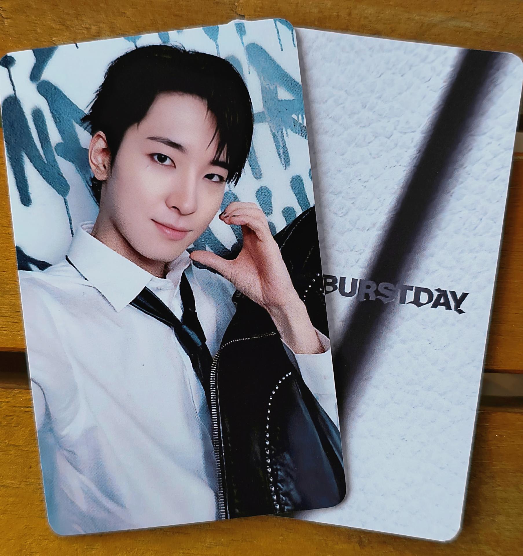 Wonwoo : Happy Burstday -  Daredevil Photocards 