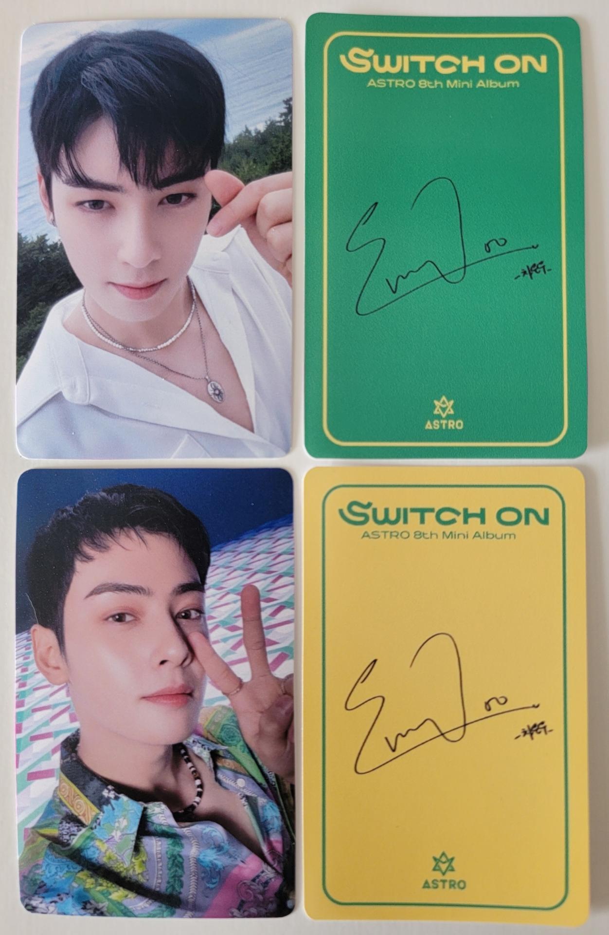 ASTRO : Switch On Online Broadcast Photo Cards  