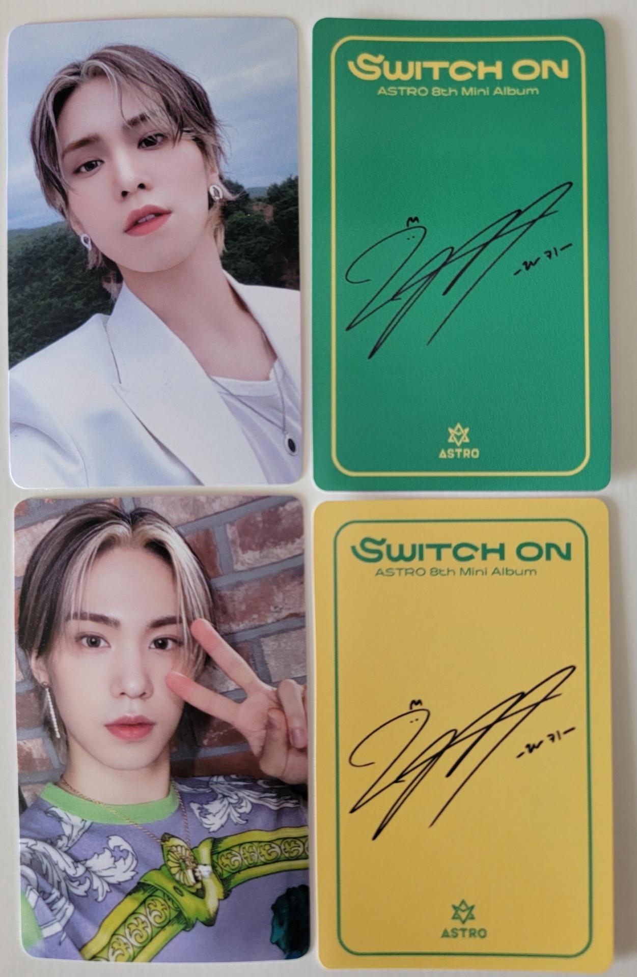 ASTRO : Switch On Online Broadcast Photo Cards  