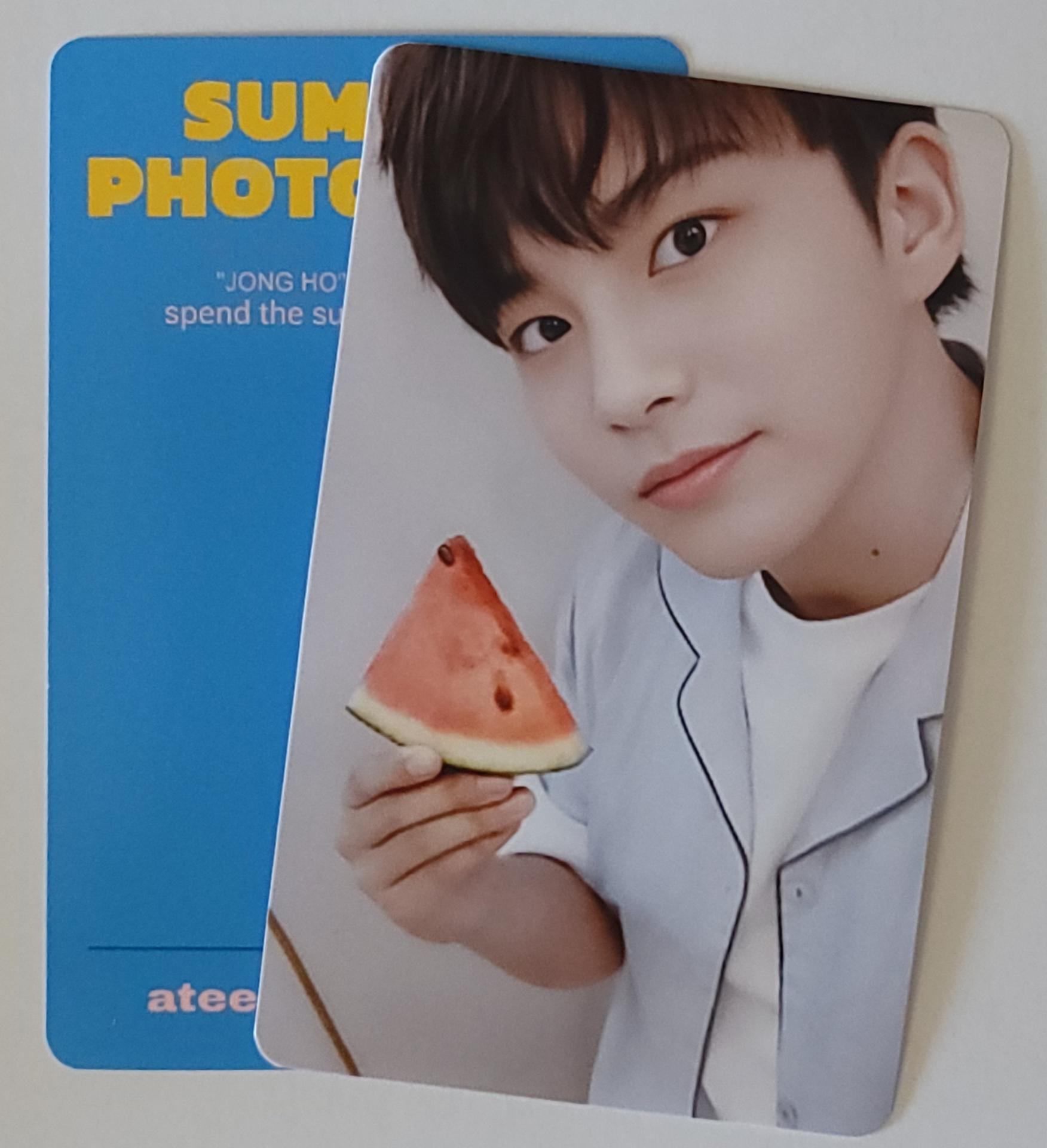 ATEEZ Summer Photobook 2022 KQ Store Photocards