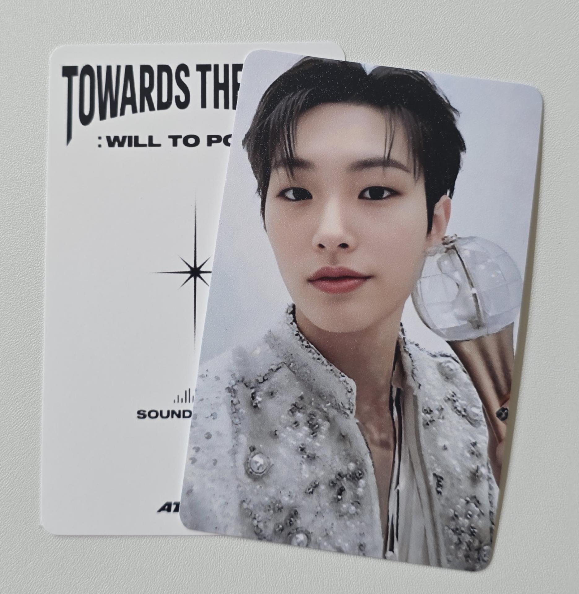 ATEEZ World Tour Towards the Light Seoul Soundcheck Photocards