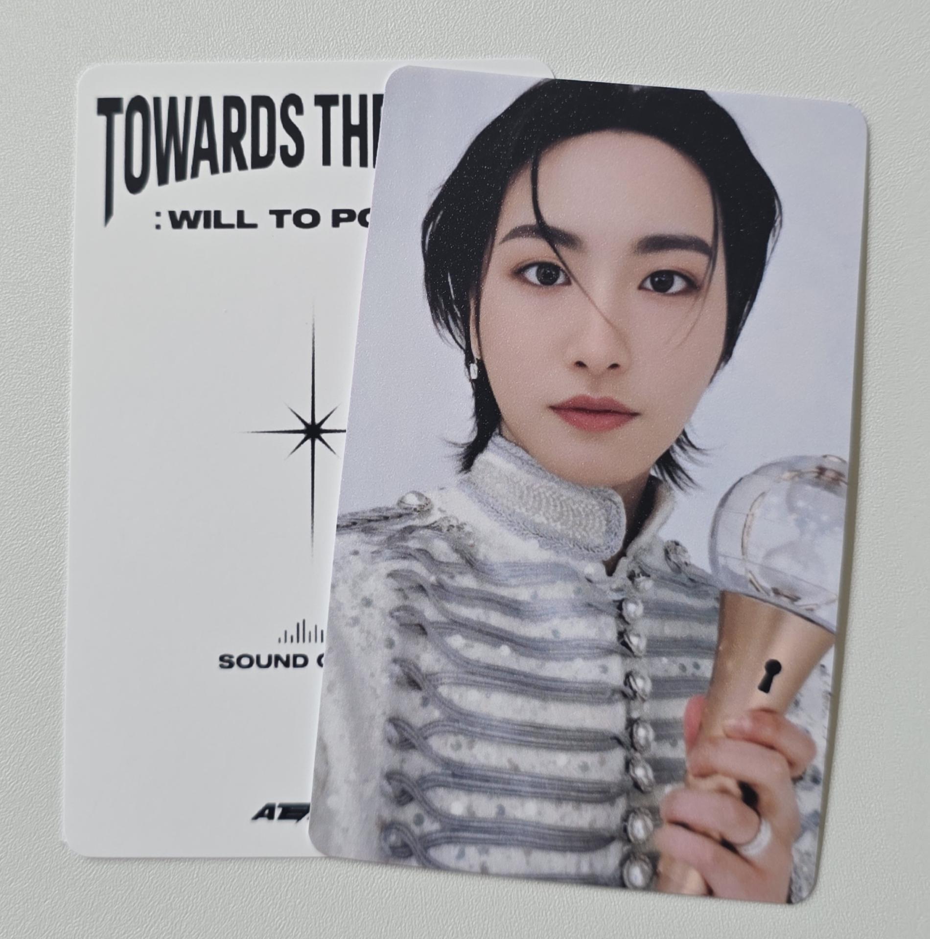 ATEEZ World Tour Towards the Light Seoul Soundcheck Photocards