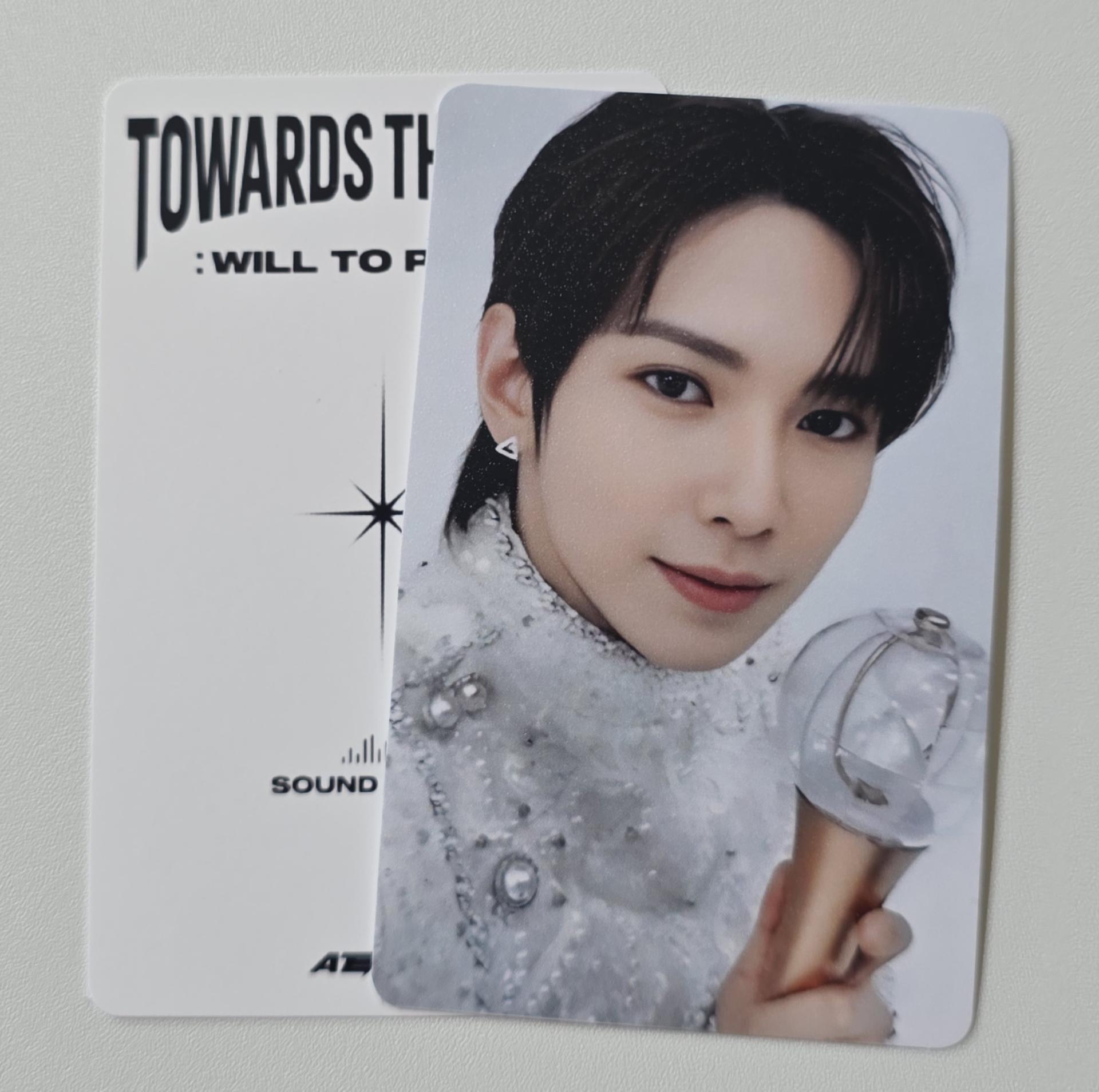 ATEEZ World Tour Towards the Light Seoul Soundcheck Photocards