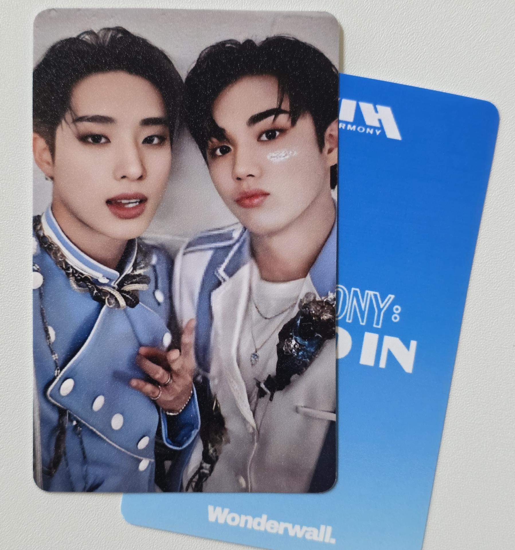 P1 Harmony Zero In Wonderwall Intak & Keeho Unit Photocards