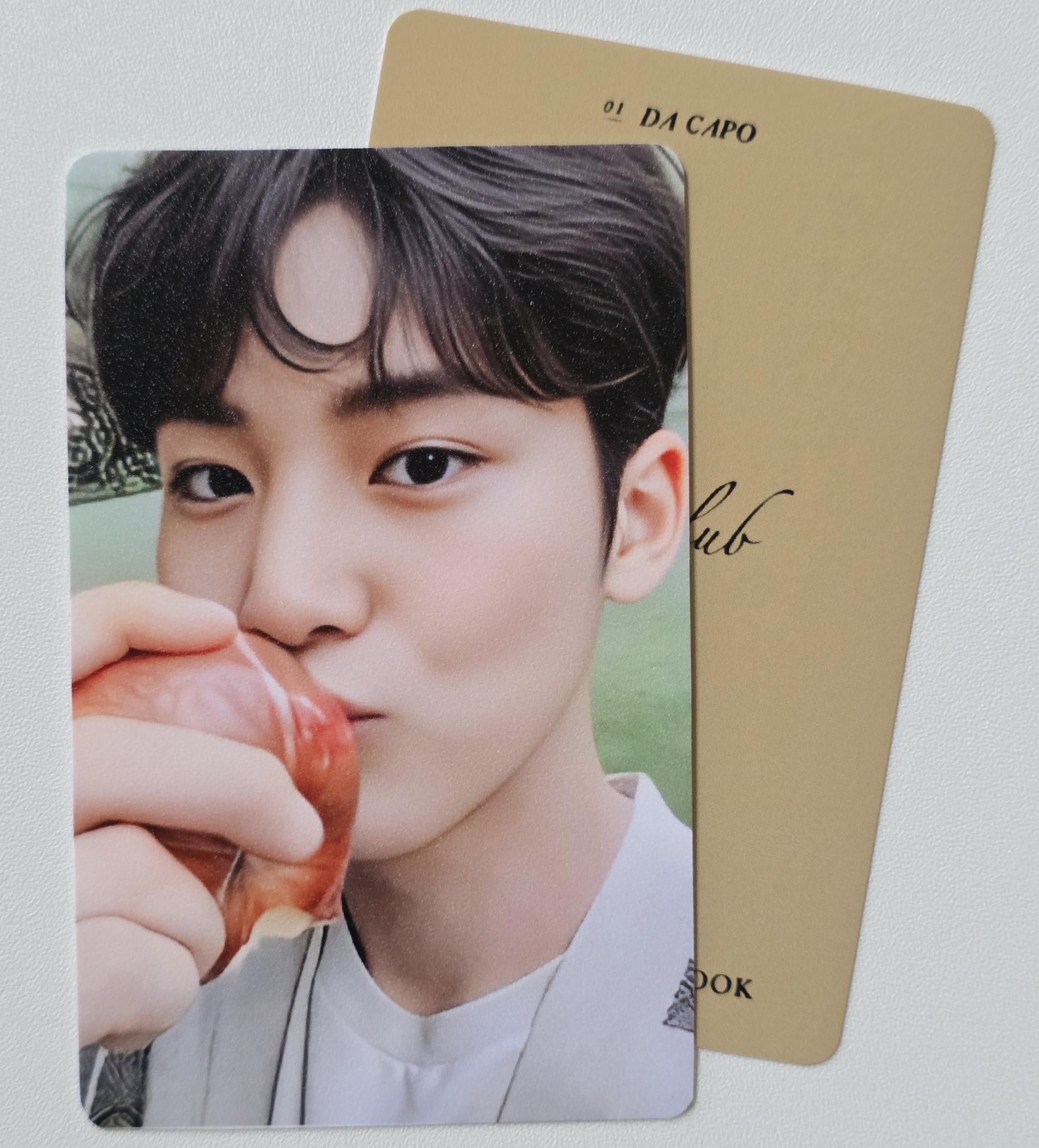 Seventeen Social Club Carat Photobook DA CAPO Ver. Mingyu Photocards 
