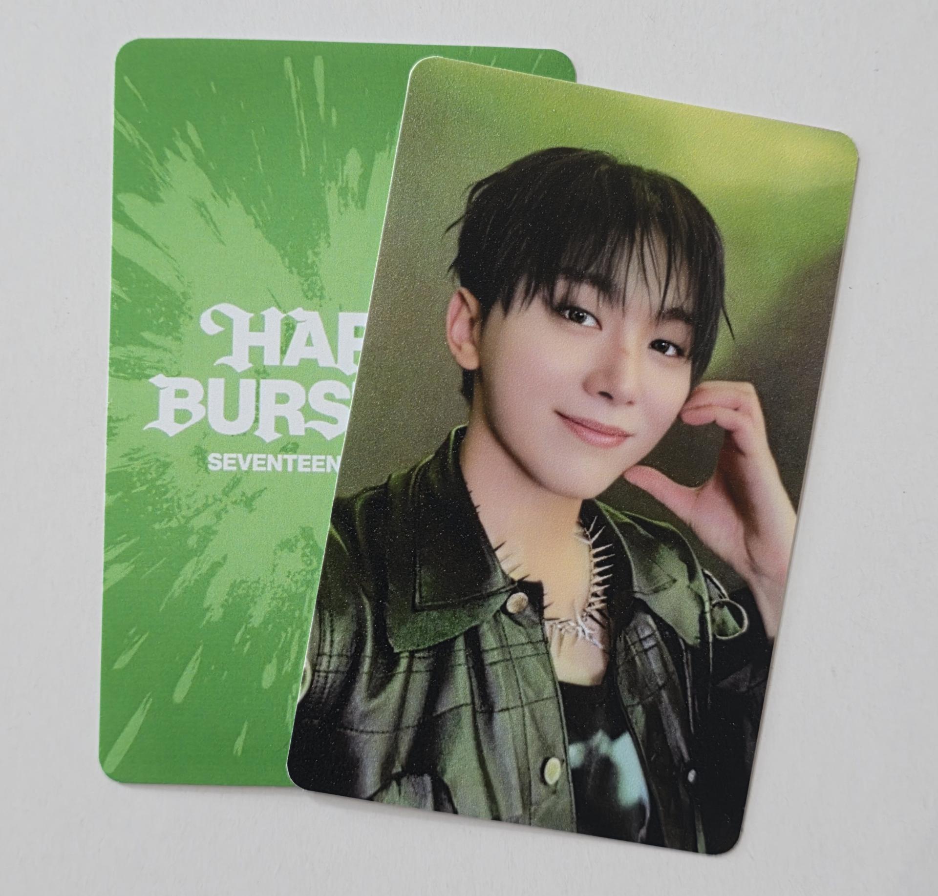 Seventeen WV Burstday Lucky Draw Photocards