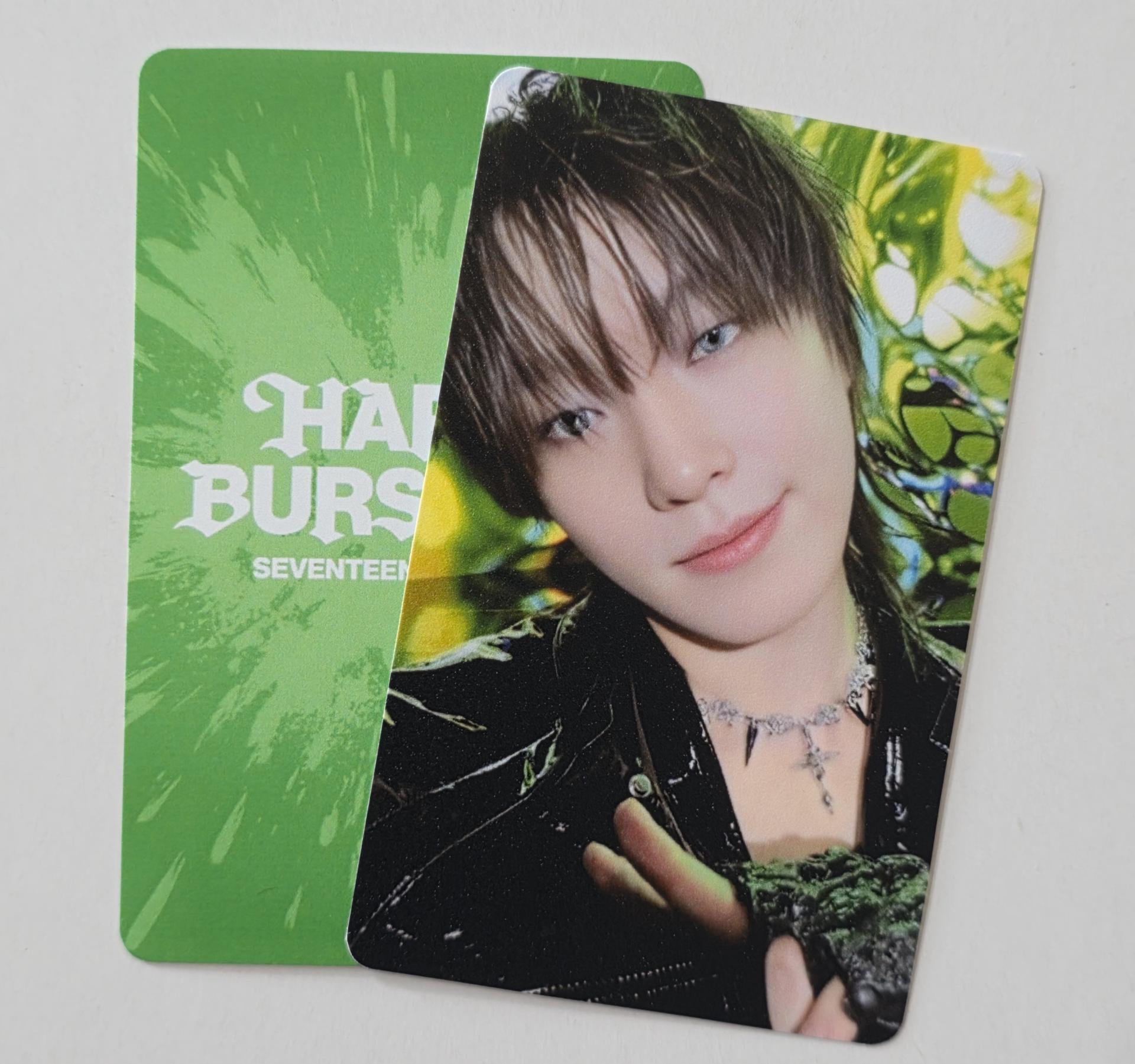 Seventeen WV Burstday Lucky Draw Photocards