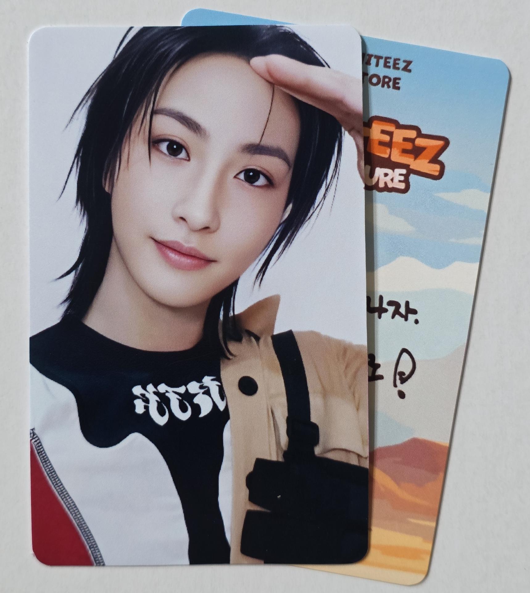 ATEEZ Aniteez in Treasure Mini Plush POB Photocards