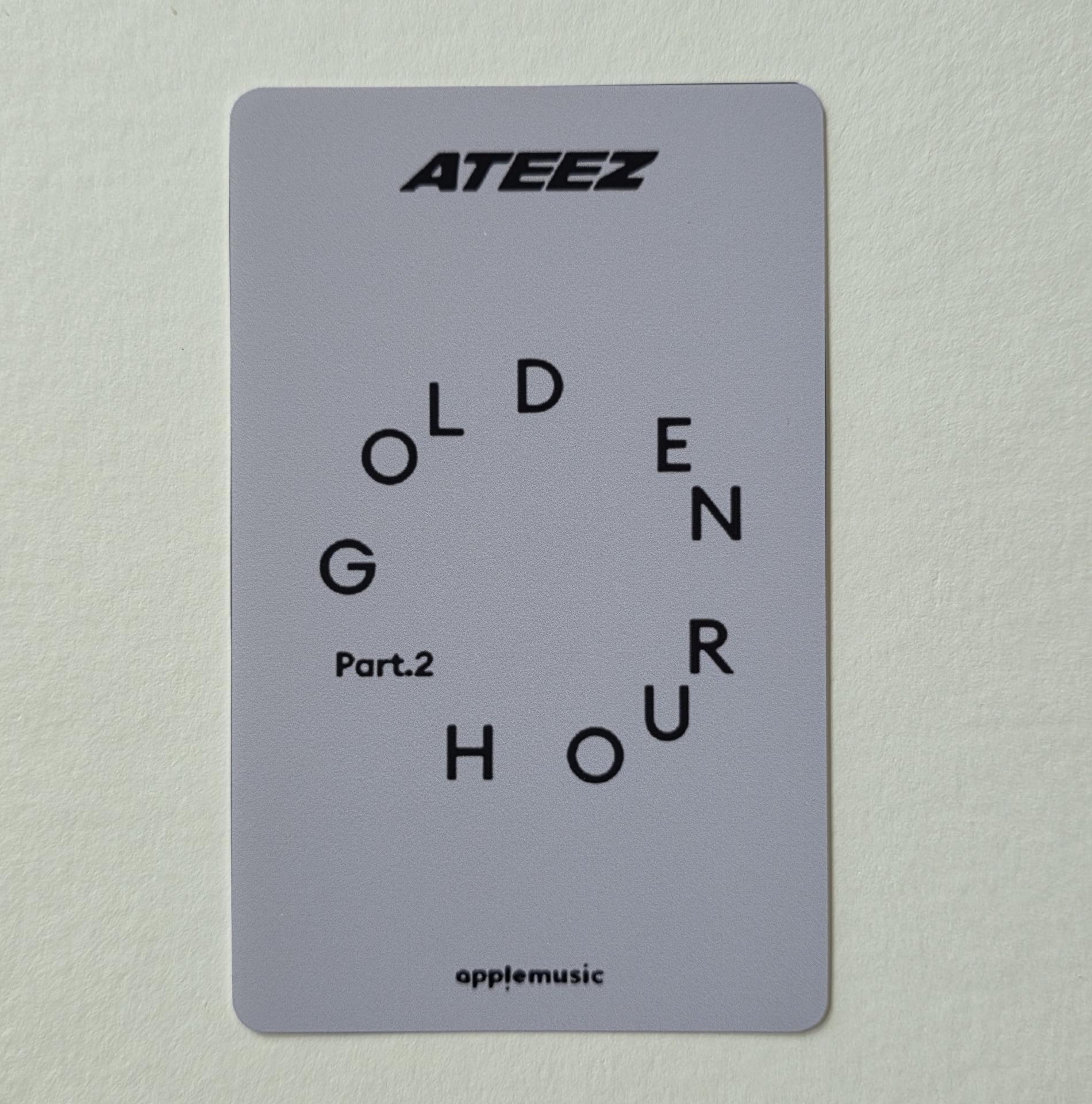 ATEEZ : Golden Hour 2 - Apple Music Quokka Photocards