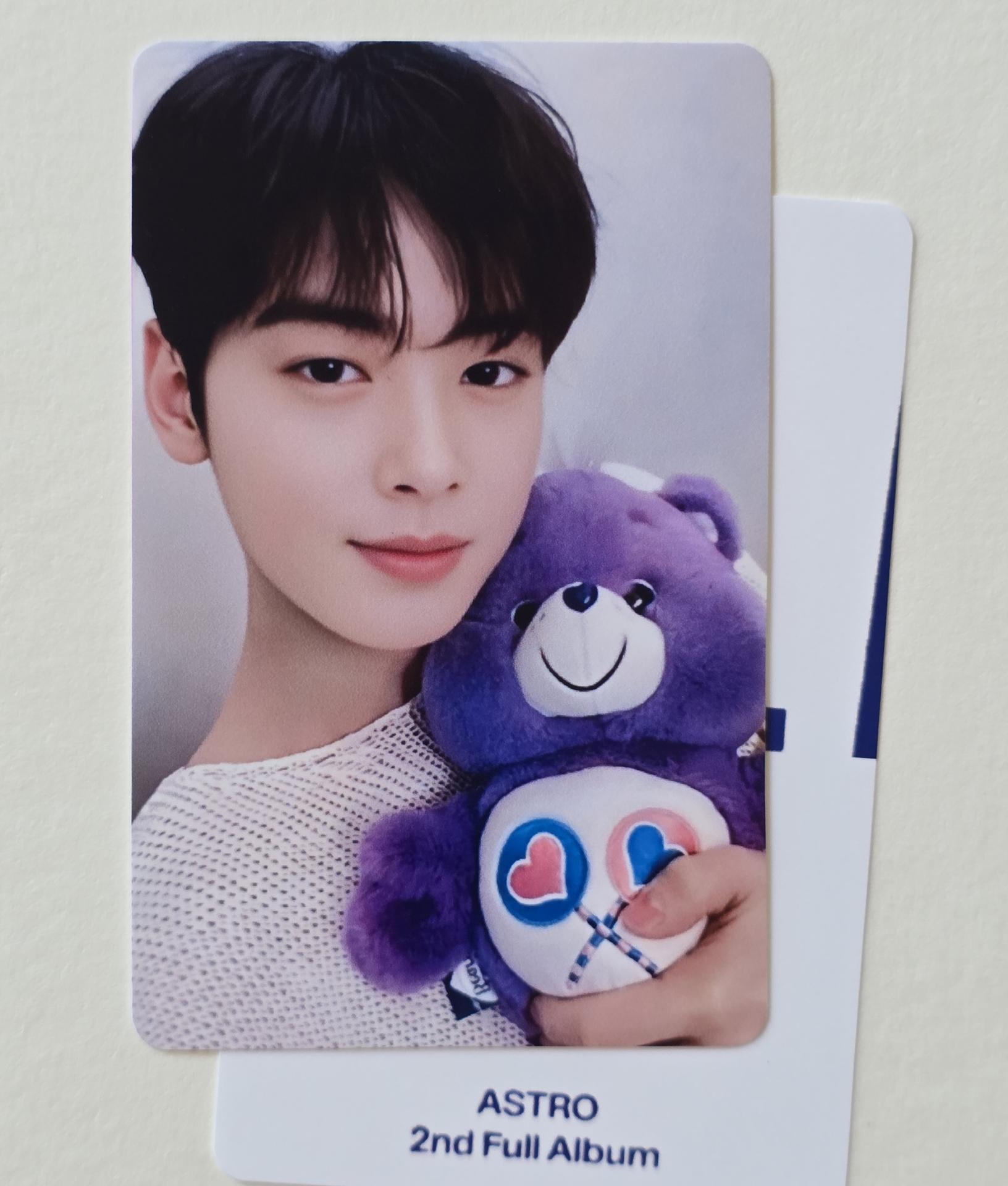 Astro : Cha Eun Woo - All Yours Cafe Void Event Photocards 