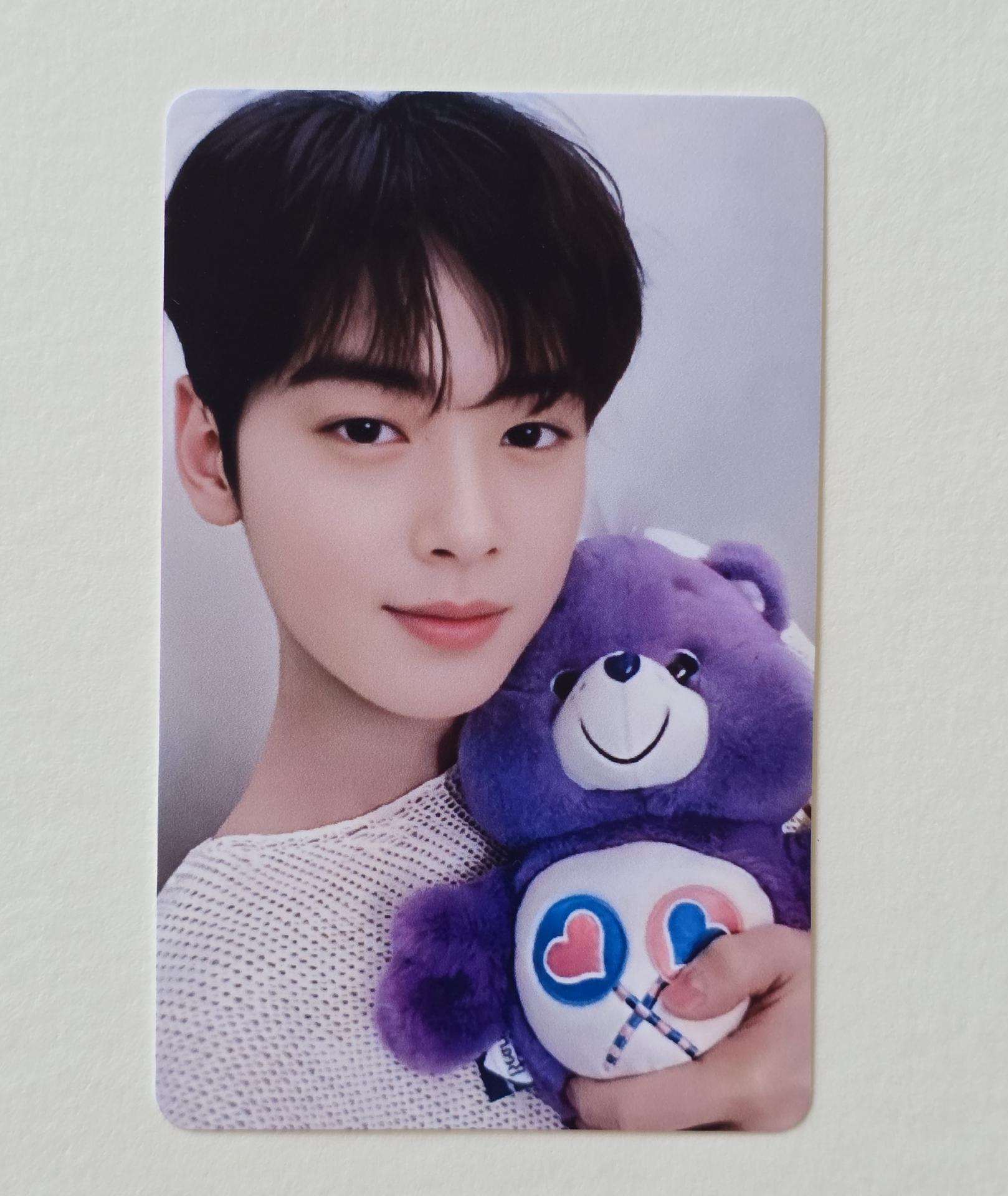 Astro : Cha Eun Woo - All Yours Cafe Void Event Photocards 
