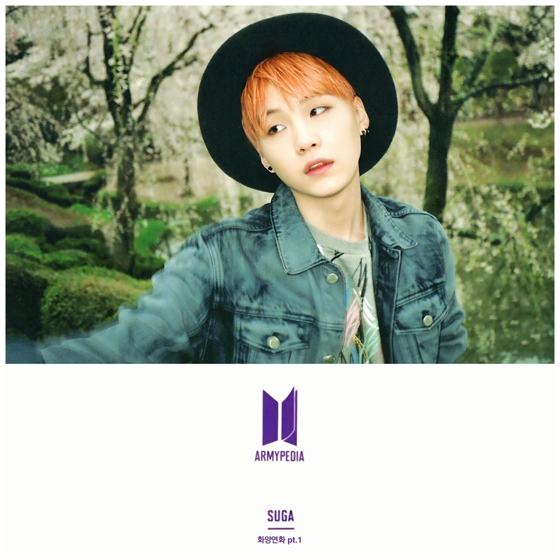 Yoongi : Armypedia Postcard  Collection