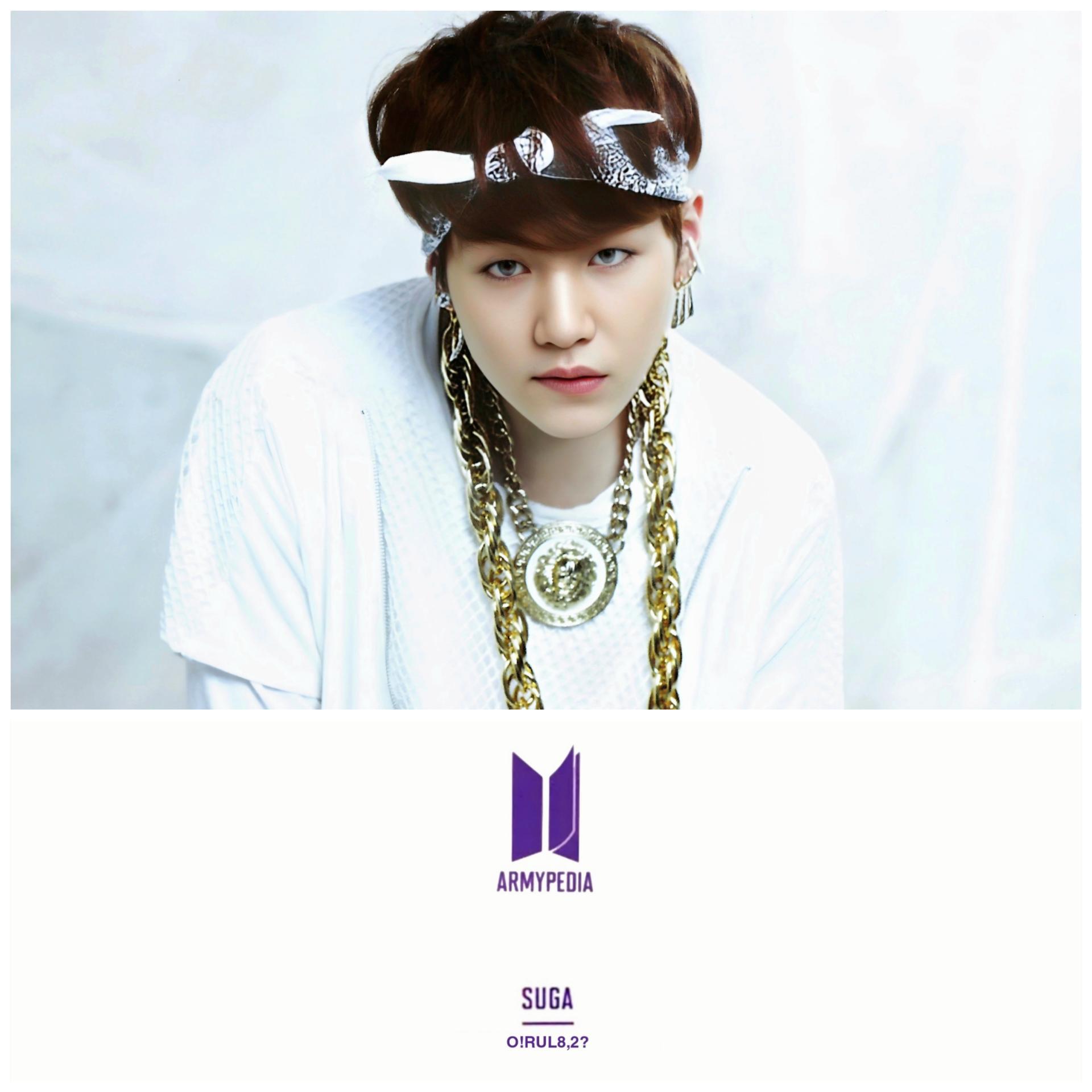 Yoongi : Armypedia Postcard  Collection