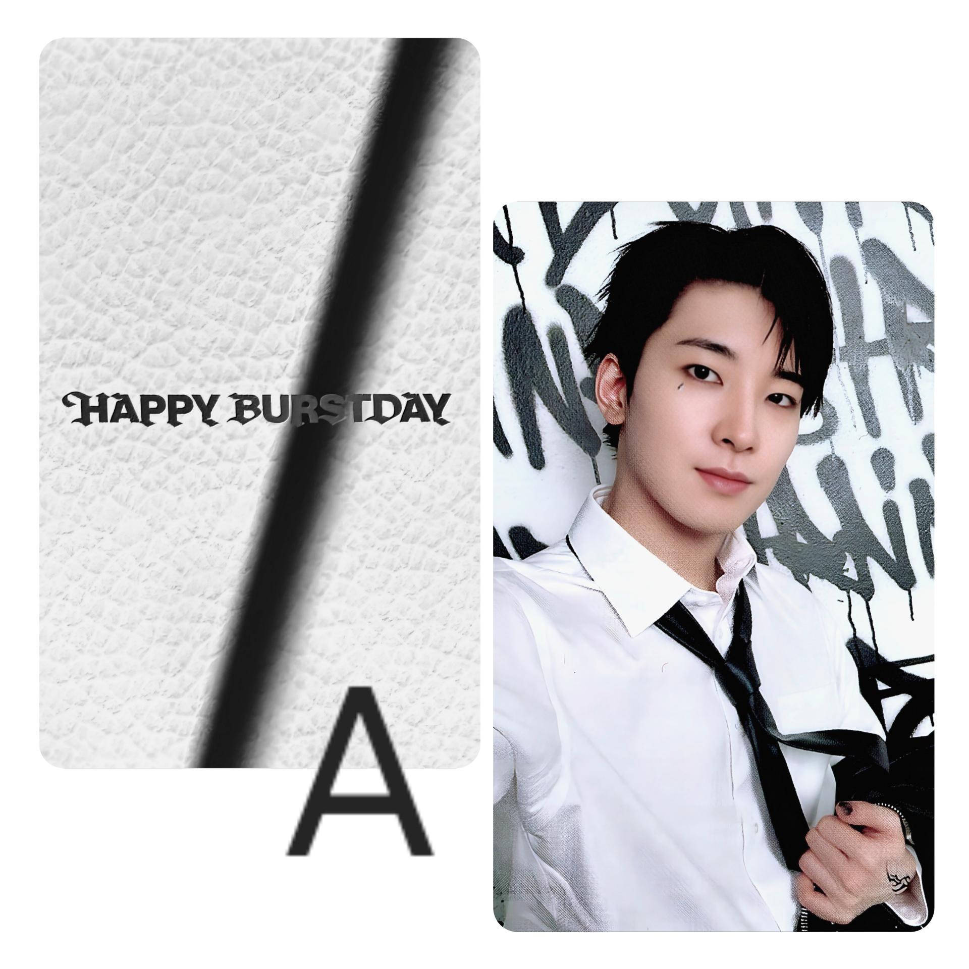 Wonwoo : Happy Burstday -  Daredevil Photocards 