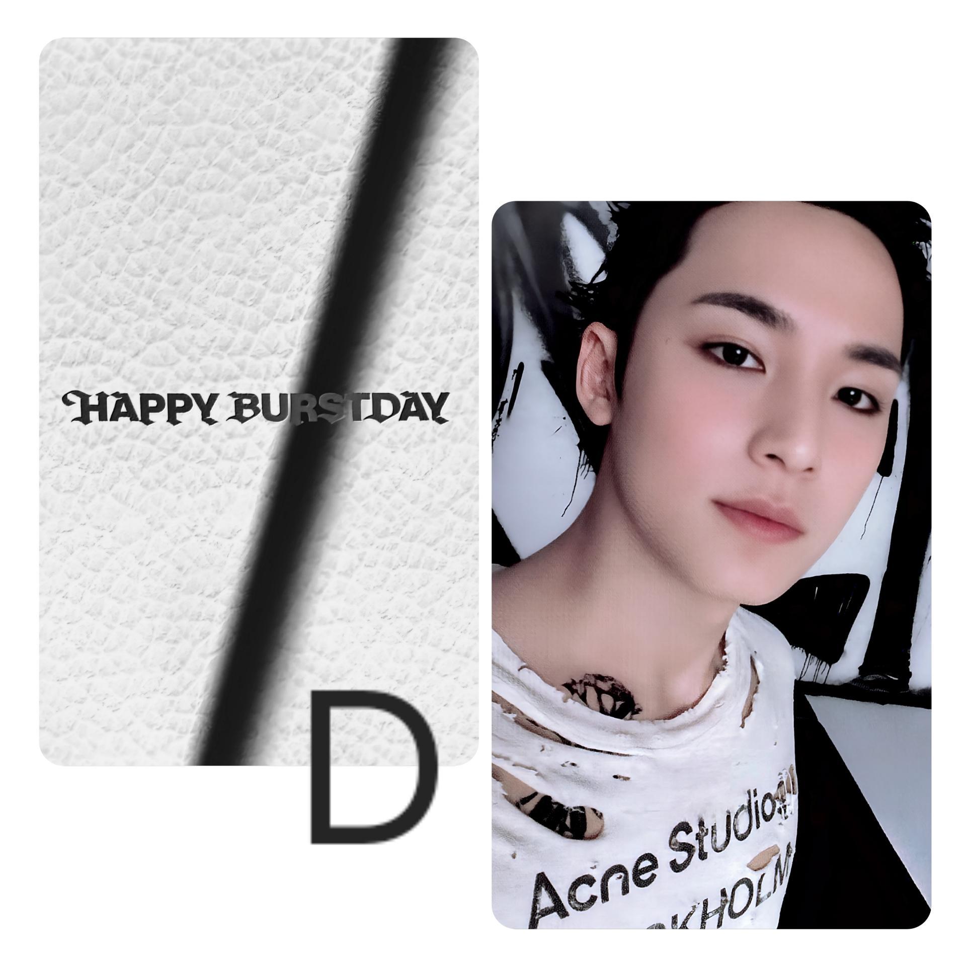 Mingyu : Happy Burstday -  Daredevil Photocards 