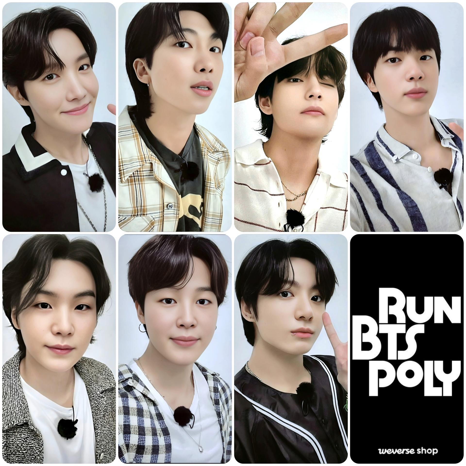 BTS - Run BTS Poly Photocards