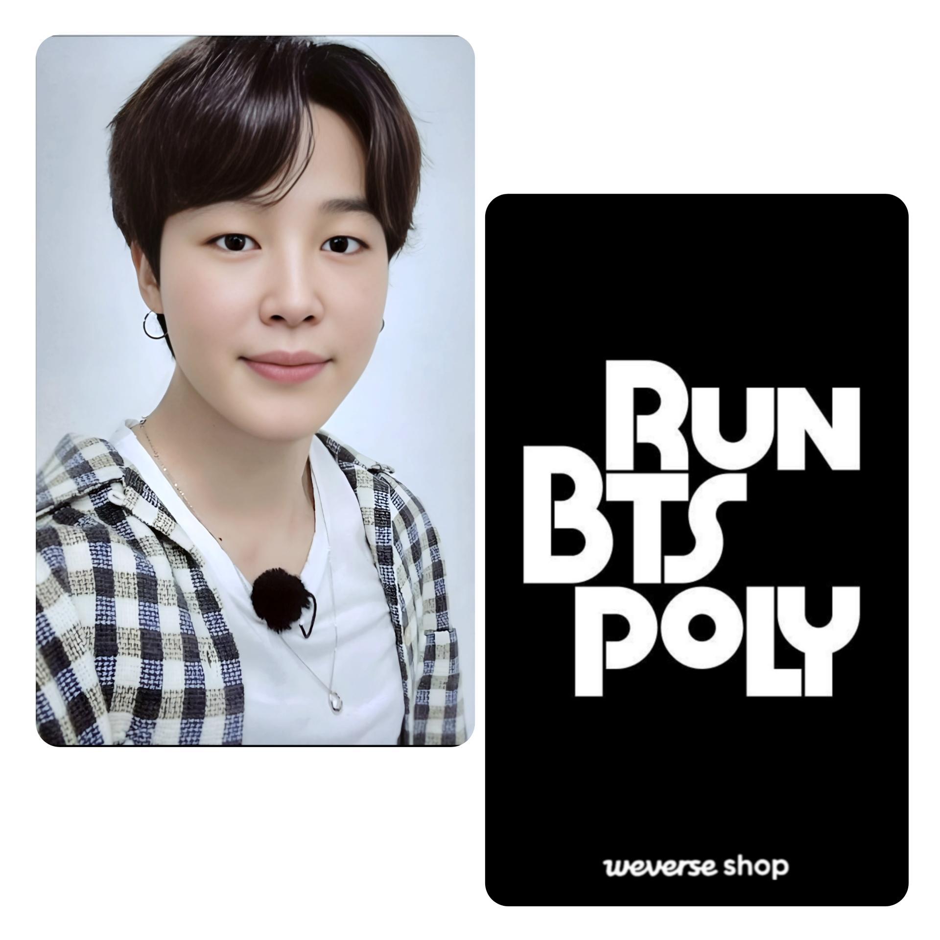 BTS - Run BTS Poly Photocards