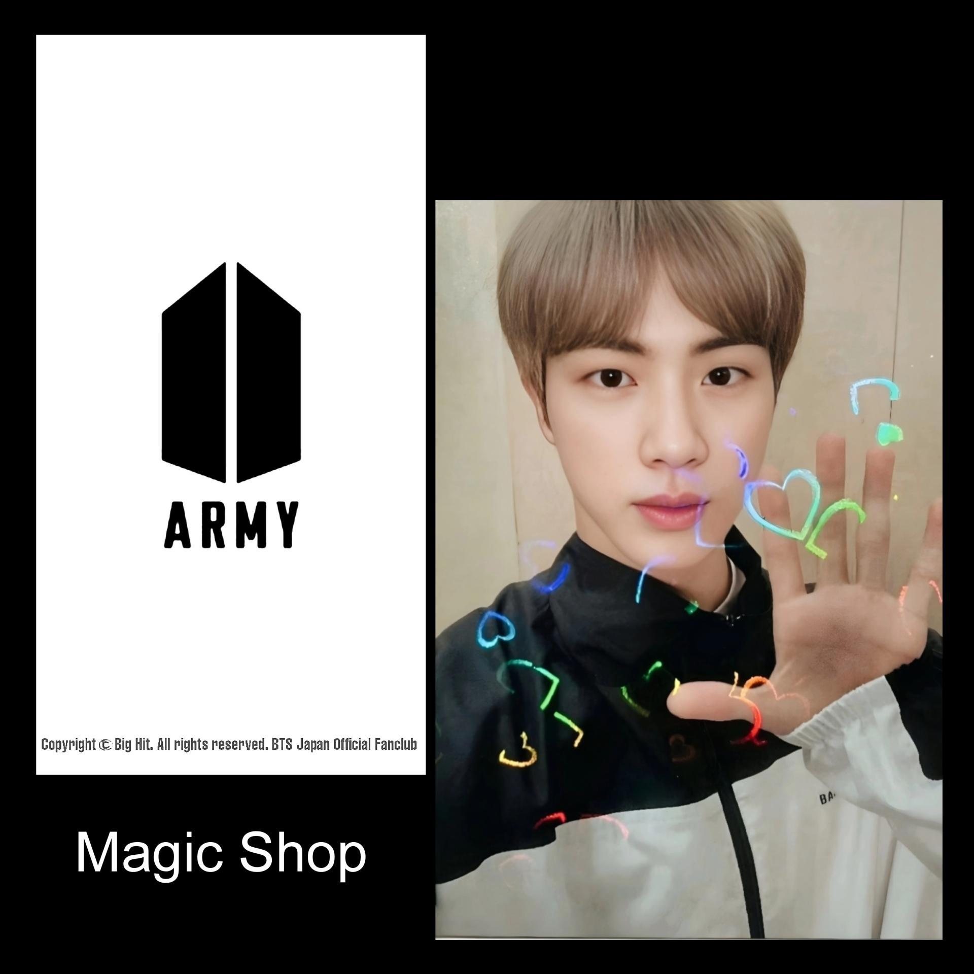 BTS Jin - JPFC Renewal Benefit Mini Photocards 