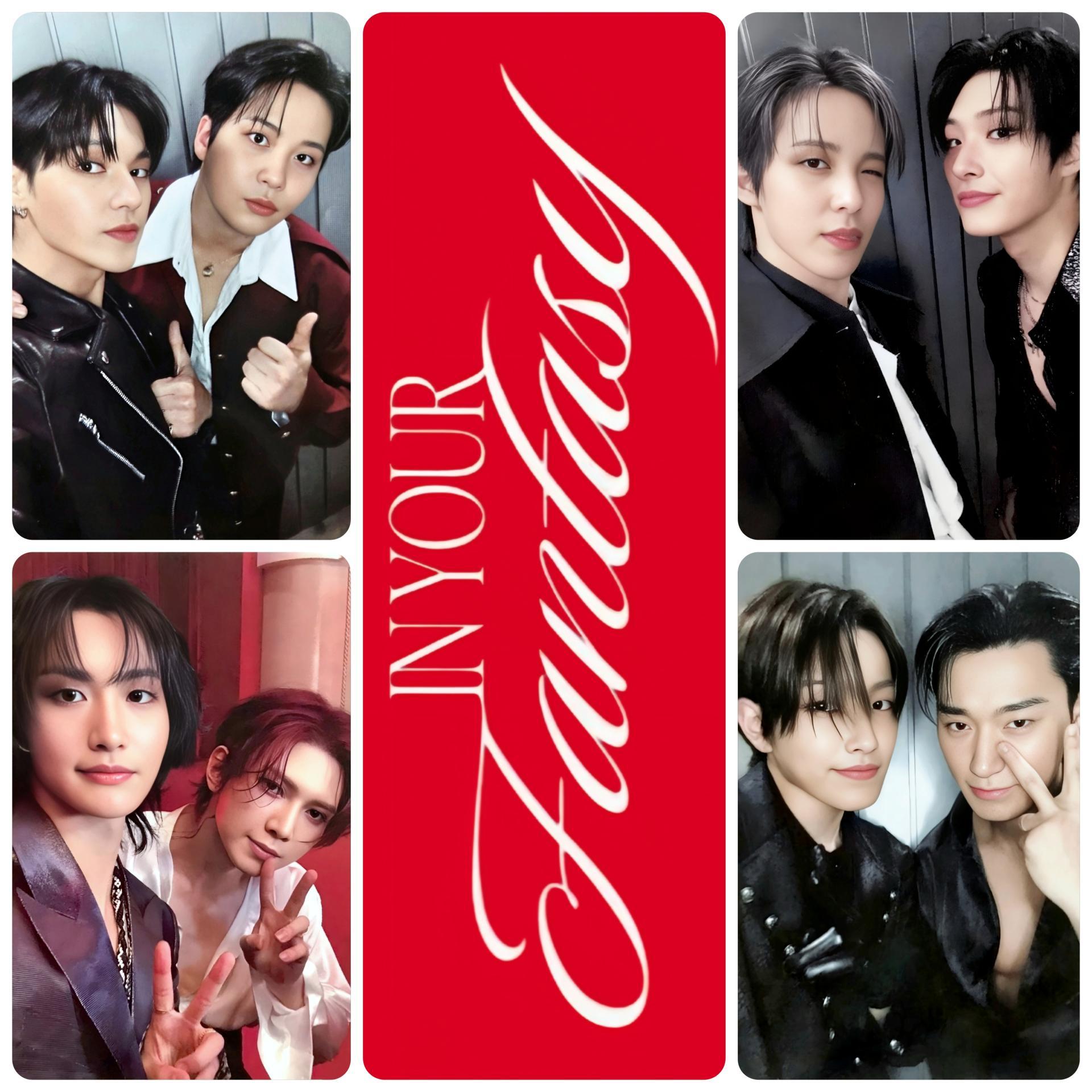 Ateez :Golden Hour 3 : In Your Fantasy Makestar Unit Photocards