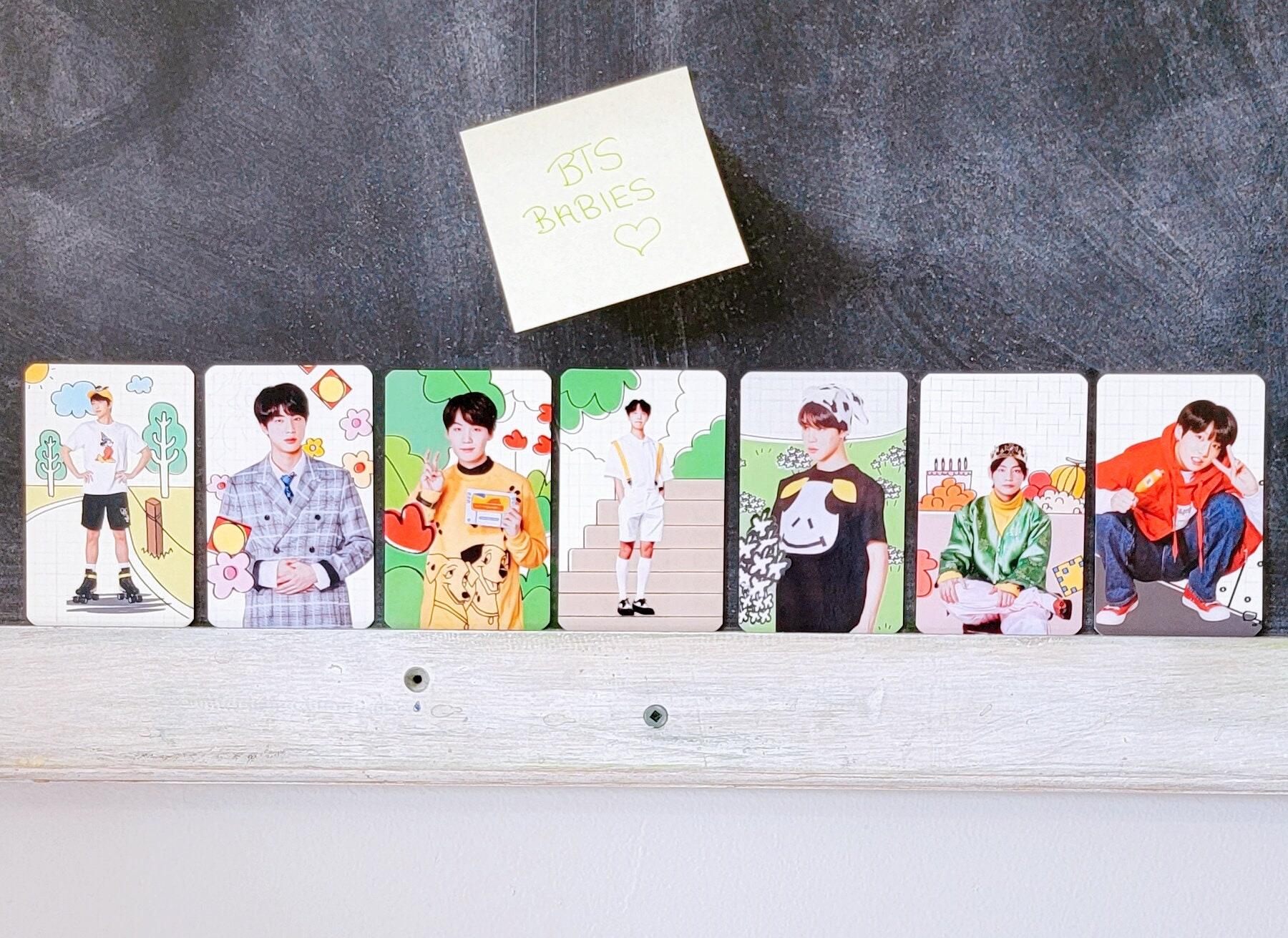 BTS Childhood Picture Photocard Set
