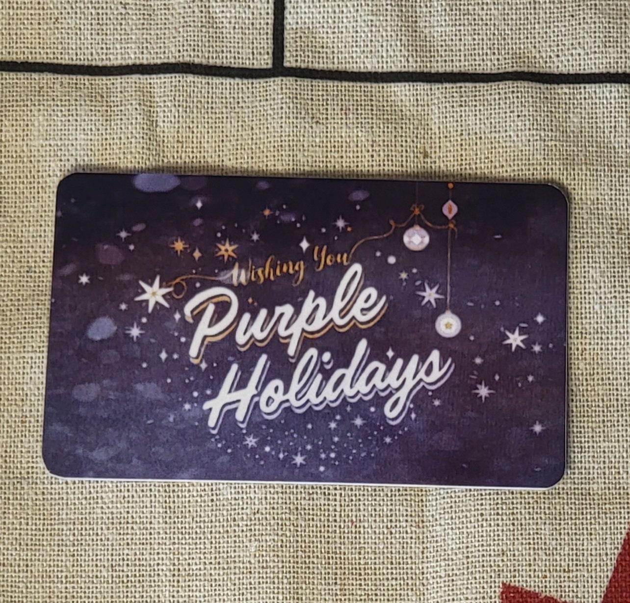 BTS x Puma - 2017 Christmas Photocards