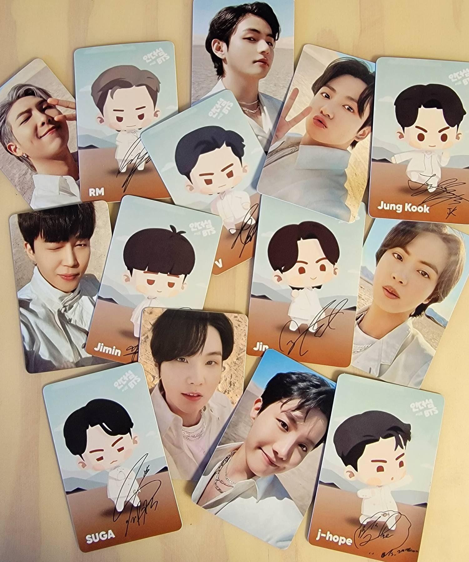 BTS PROOF W POB Photocards