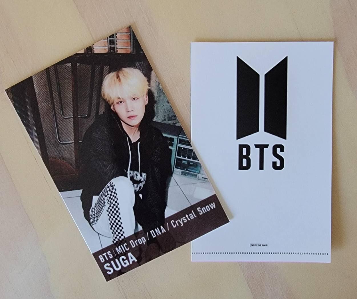 BTS - Mic Drop/DNA/Crystal Snow Photocards