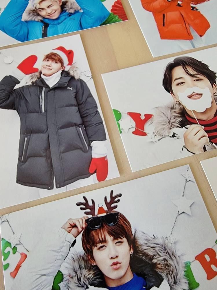 BTS x Puma - 2017 Christmas Photocards