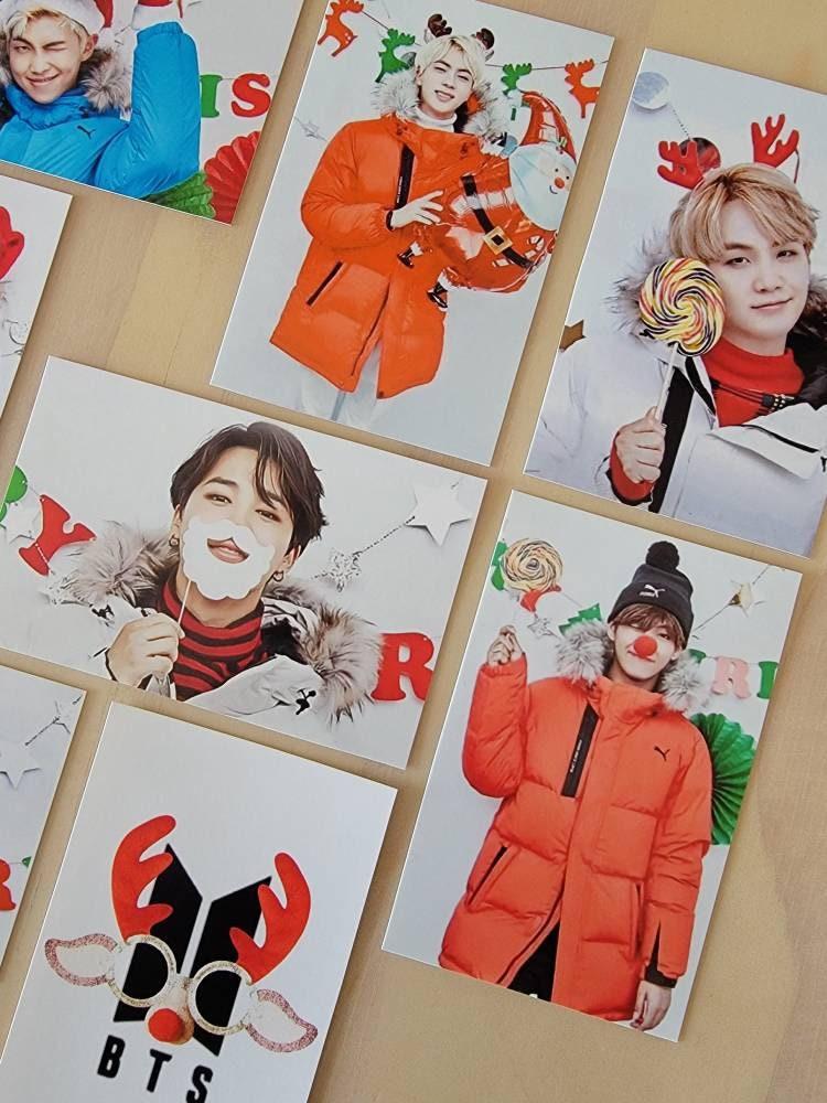 BTS x Puma - 2017 Christmas Photocards