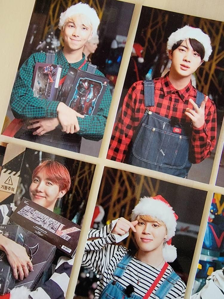Run BTS - episode 32 Christmas Photocards