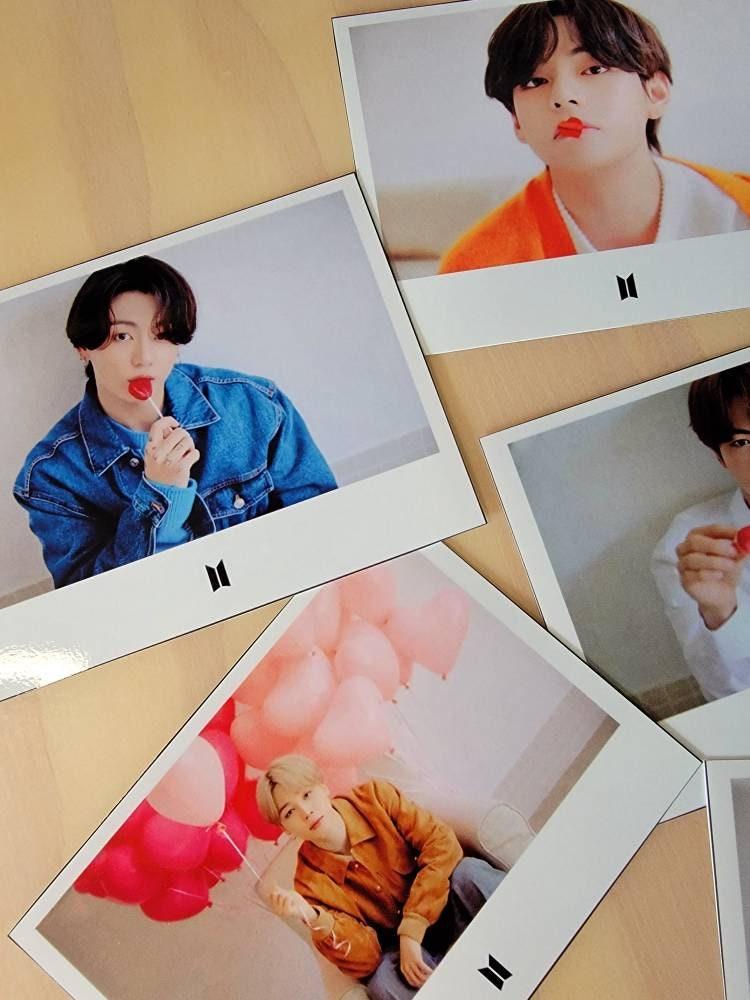 BTS - Yet to Come Instant Photo Photocards