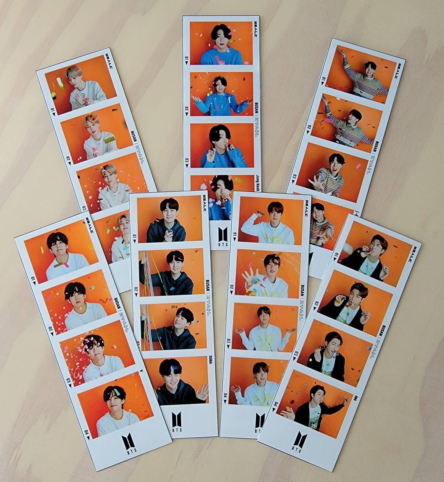 BTS - Yet to Come Busan - 4 Cut Photo Strip