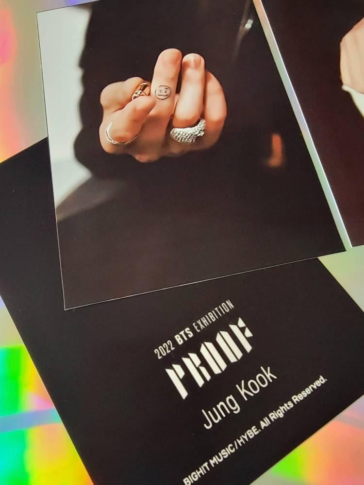 BTS - PROOF Exhibition Lenticular Postcards